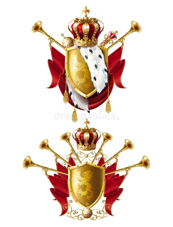 皇冠与权杖象征着财富与掌控